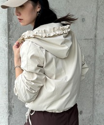 deux amour | フードフリルブルゾン(ブルゾン)