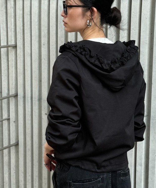 フードフリルブルゾン（ブルゾン）｜deux amour（ドゥーザムール）の