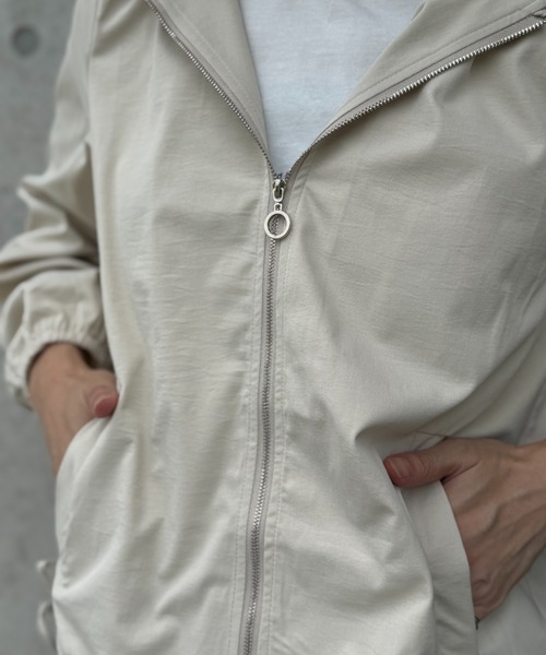 deux amour（ドゥーザムール）の「フードフリルブルゾン（ブルゾン・レディース・ブラック/ベージュ・M～Ｌ）」の21枚目の写真