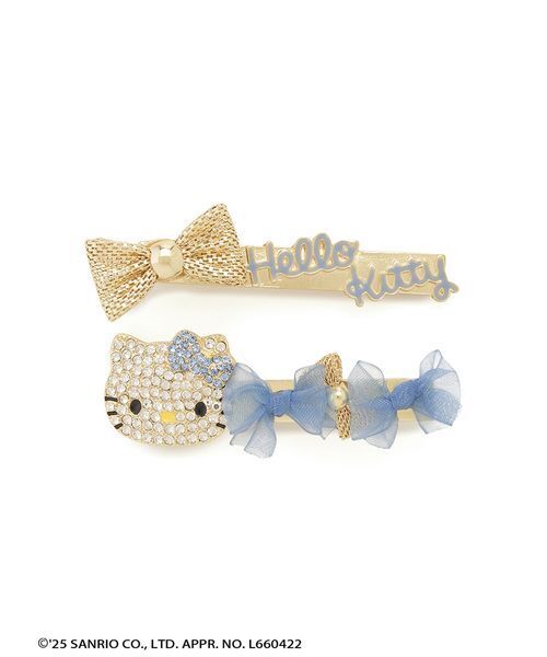SNIDEL（スナイデル）の「【HELLO KITTY】ヘアピンセット（その他ヘアアクセサリー・レディース・ブルー/レッド・F）」の9枚目の写真
