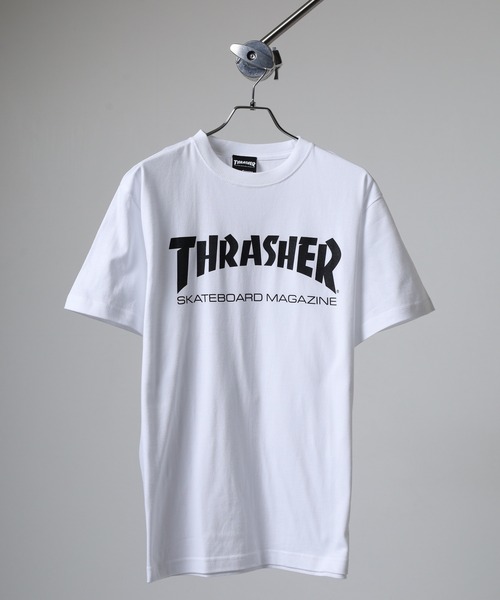 THRASHER(スラッシャー)の「THRASHER 5.6oz Gonz Art FLAME MAG LOGO マークゴンザレス フレイム マグロゴ 半袖フロントプリントTシャツ(Tシャツ/カットソー・メンズ・バーガンディー/レッド系その他/ブラック系その他3/ブラック系その他2/ブラック/グレー/グリーン系その他/ホワイト系その他/グリーン/ホワイト・M/L/XL/S)」の11枚目の写真
