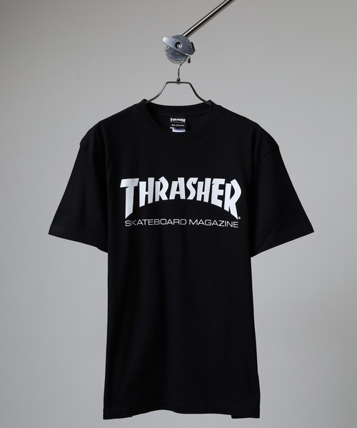 THRASHER(スラッシャー)の「THRASHER 5.6oz Gonz Art FLAME MAG LOGO マークゴンザレス フレイム マグロゴ 半袖フロントプリントTシャツ(Tシャツ/カットソー・メンズ・バーガンディー/レッド系その他/ブラック系その他3/ブラック系その他2/ブラック/グレー/グリーン系その他/ホワイト系その他/グリーン/ホワイト・M/L/XL/S)」の12枚目の写真