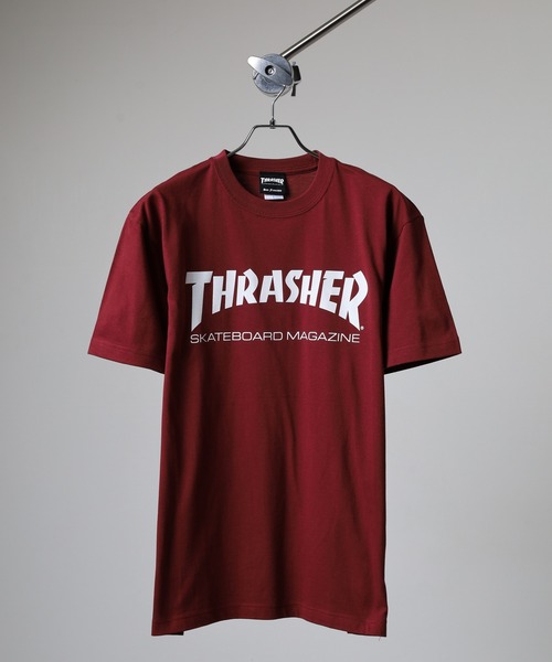 THRASHER(スラッシャー)の「THRASHER 5.6oz Gonz Art FLAME MAG LOGO マークゴンザレス フレイム マグロゴ 半袖フロントプリントTシャツ(Tシャツ/カットソー・メンズ・バーガンディー/レッド系その他/ブラック系その他3/ブラック系その他2/ブラック/グレー/グリーン系その他/ホワイト系その他/グリーン/ホワイト・M/L/XL/S)」の13枚目の写真