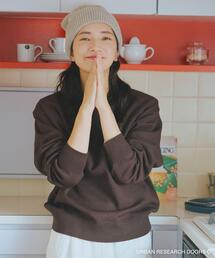 URBAN RESEARCH DOORS | 『仁村紗和さん着用』『UR TECH 200日ニット』スウェットライクプルオーバー(ニット/セーター)