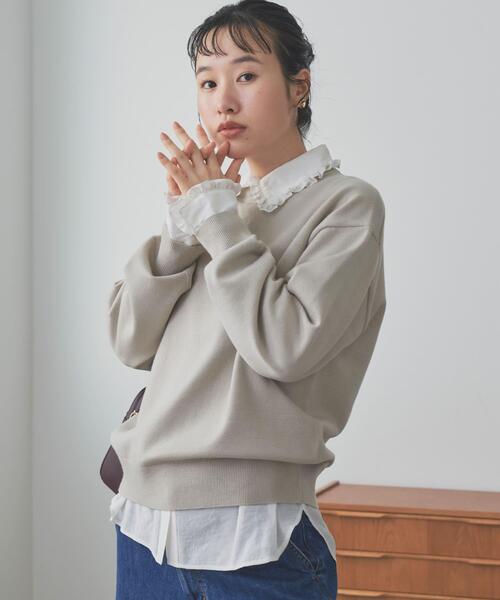 かぐれ　新品タグ付き　スウェットフーディープルオーバー　アーバンリサーチドアーズ URBAN RESEARCH DOORS（アーバンリサーチドアーズ） スウェット モック