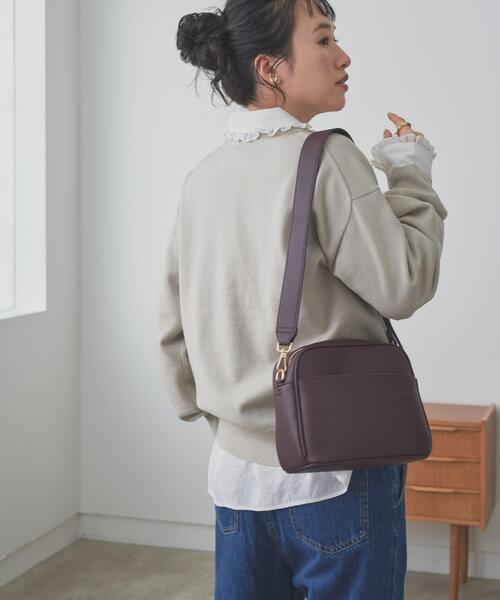 URBAN RESEARCH DOORS（アーバンリサーチドアーズ）の「『仁村紗和さん着用』『UR TECH 200日ニット』スウェットライクプルオーバー（ニット/セーター・レディース・ライトグレー/ブラウン/ミント/オレンジ/レッド系その他/オフホワイト/チャコールグレー・MEDIUM）」の14枚目の写真