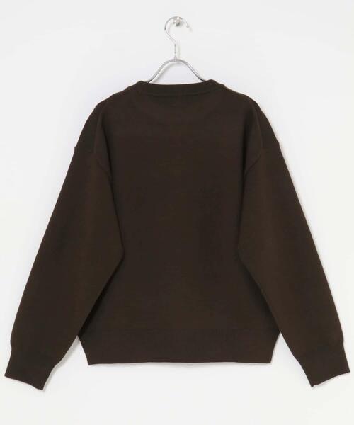 仁村紗和さん着用』『UR TECH 200日ニット』スウェットライクプル