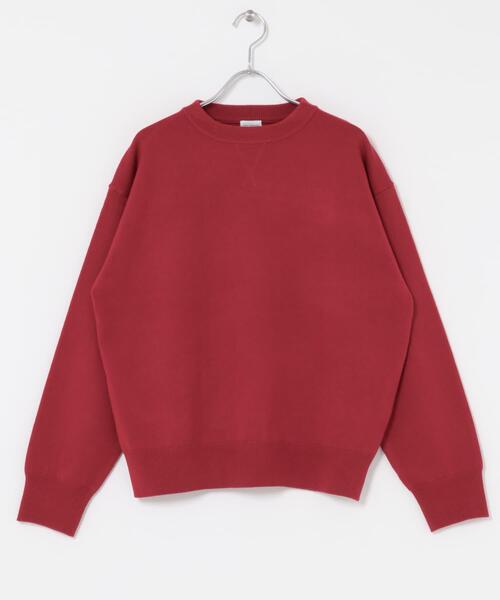 URBAN RESEARCH DOORS(アーバンリサーチドアーズ)の「『仁村紗和さん着用』『UR TECH 200日ニット』スウェットライクプルオーバー(ニット/セーター・レディース・ライトグレー/ブラウン/ミント/オレンジ/レッド系その他/オフホワイト/チャコールグレー・MEDIUM)」の12枚目の写真