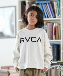 RVCA（ルーカ）の「RVCA/ルーカ RVCA LT キッズ ロンT BF046-050（Tシャツ/カットソー）」