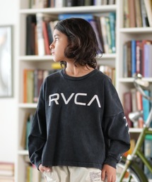 RVCA（ルーカ）の「RVCA/ルーカ RVCA LT キッズ ロンT BF046-050（Tシャツ/カットソー）」