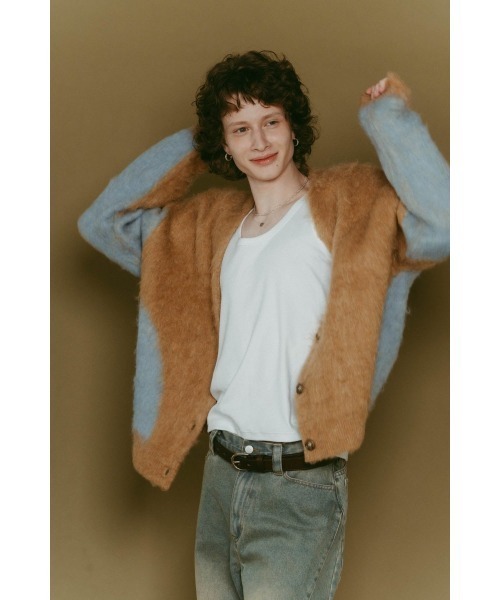 Vneck cardigan(unisex)（ニット/セーター）｜Knuth Marf