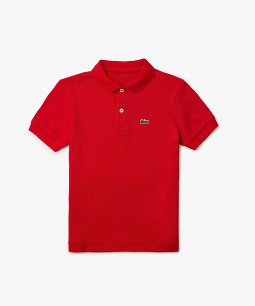 LACOSTE（ラコステ）の「【EC only】Boys ポロシャツ (半袖)（ポロシャツ・キッズ・ネイビー/ホワイト/グリーン/レッド/ブラック/ブルー・110/104/122/116）」の6枚目の写真