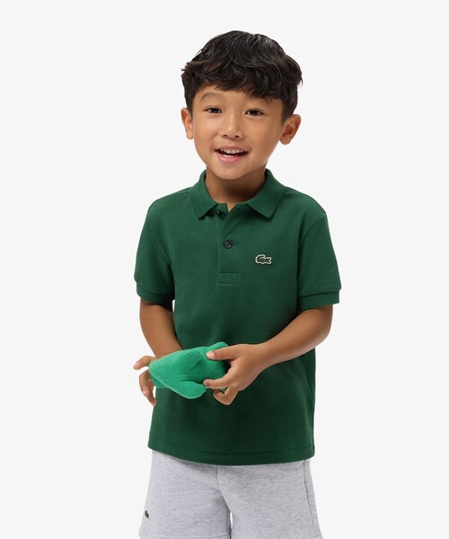 LACOSTE（ラコステ）の「【EC only】Boys ポロシャツ (半袖)（ポロシャツ・キッズ・ネイビー/ホワイト/グリーン/レッド/ブラック/ブルー・110/104/122/116）」の13枚目の写真