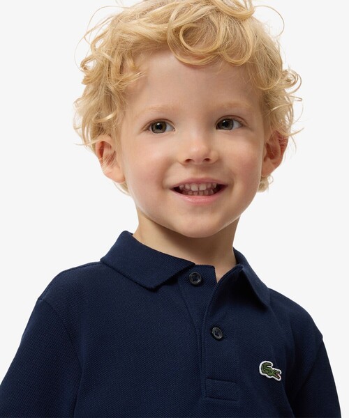 LACOSTE（ラコステ）の「【EC only】Boys ポロシャツ (半袖)（ポロシャツ・キッズ・ネイビー/ホワイト/グリーン/レッド/ブラック/ブルー・110/104/122/116）」の18枚目の写真