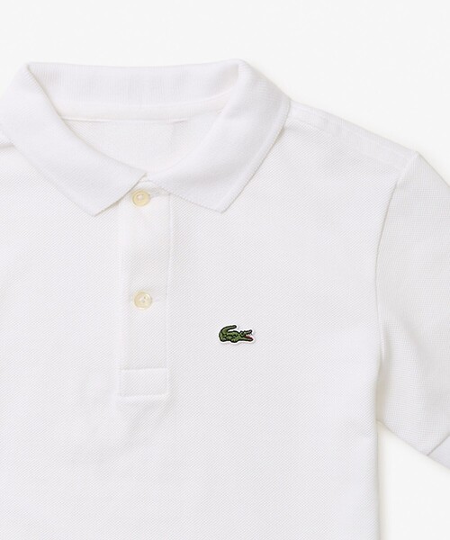LACOSTE（ラコステ）の「【EC only】Boys ポロシャツ (半袖)（ポロシャツ・キッズ・ネイビー/ホワイト/グリーン/レッド/ブラック/ブルー・110/104/122/116）」の8枚目の写真