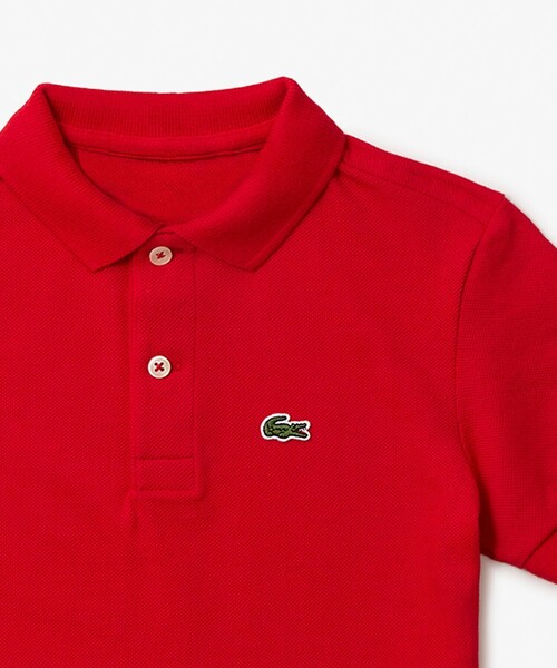 LACOSTE（ラコステ）の「【EC only】Boys ポロシャツ (半袖)（ポロシャツ・キッズ・ネイビー/ホワイト/グリーン/レッド/ブラック/ブルー・110/104/122/116）」の12枚目の写真