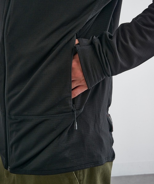 THE NORTH FACE(ザノースフェイス)の「【THE NORTH FACE】ポーラテックフーデッドブルゾン M BOLT POLARTEC HOODIE(ブルゾン・メンズ・ブラック・M/L/XL)」の12枚目の写真