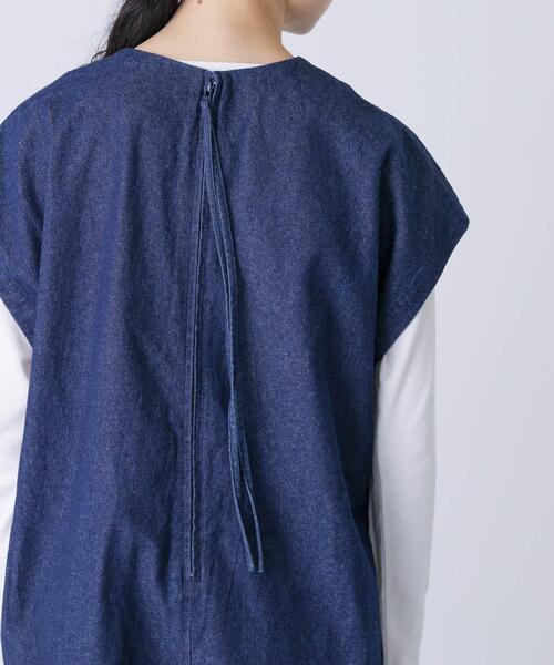 かぐれ（カグレ）の「『2サイズ展開』デニムワイドオールインワン（その他パンツ・レディース・インディゴブルー・0/1）」の19枚目の写真