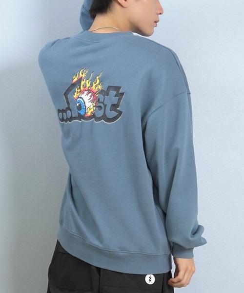 lost(ロスト)の「【限定】lost/ロスト トレーナー/スウェット バックプリント L25F-1103(スウェット・メンズ・グレー/ブラック/ブルーグレー・M/L/XL)」の3枚目の写真