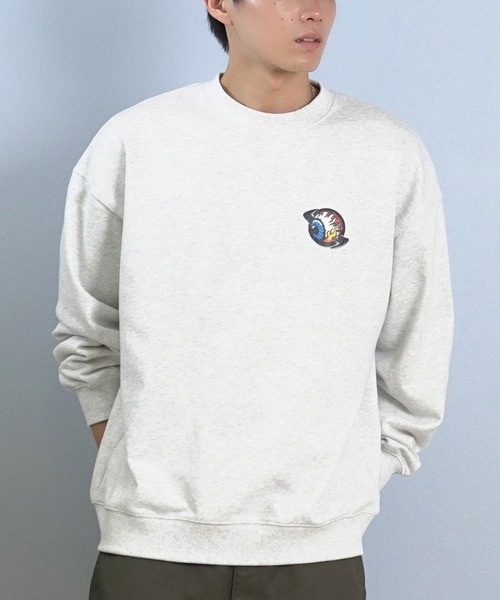 lost(ロスト)の「【限定】lost/ロスト トレーナー/スウェット バックプリント L25F-1103(スウェット・メンズ・グレー/ブラック/ブルーグレー・M/L/XL)」の13枚目の写真