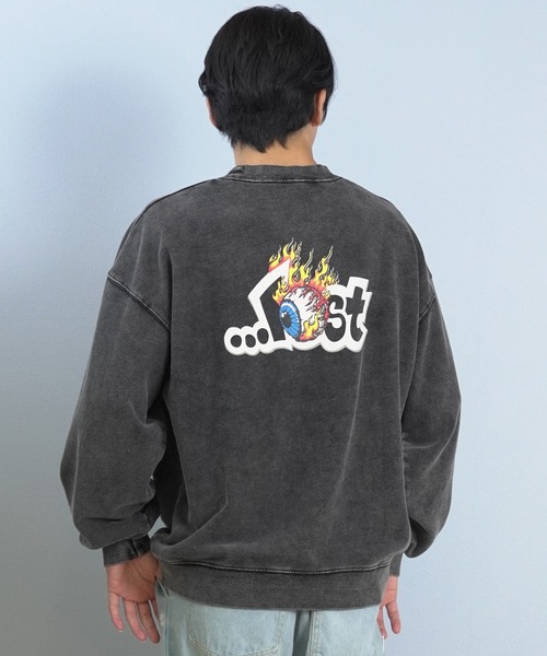 lost(ロスト)の「【限定】lost/ロスト トレーナー/スウェット バックプリント L25F-1103(スウェット・メンズ・グレー/ブラック/ブルーグレー・M/L/XL)」の8枚目の写真