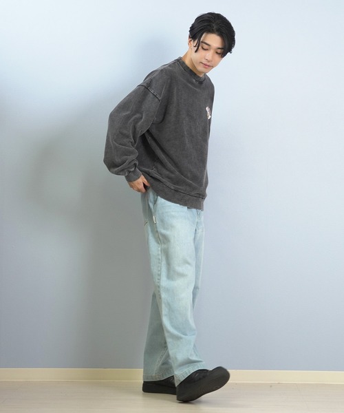 lost(ロスト)の「【限定】lost/ロスト トレーナー/スウェット バックプリント L25F-1103(スウェット・メンズ・グレー/ブラック/ブルーグレー・M/L/XL)」の11枚目の写真