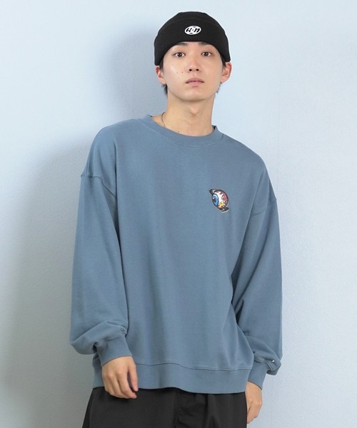 lost(ロスト)の「【限定】lost/ロスト トレーナー/スウェット バックプリント L25F-1103(スウェット・メンズ・グレー/ブラック/ブルーグレー・M/L/XL)」の19枚目の写真