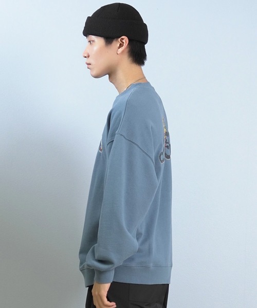 lost(ロスト)の「【限定】lost/ロスト トレーナー/スウェット バックプリント L25F-1103(スウェット・メンズ・グレー/ブラック/ブルーグレー・M/L/XL)」の20枚目の写真