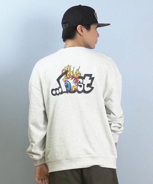 lost(ロスト)の「【限定】lost/ロスト トレーナー/スウェット バックプリント L25F-1103(スウェット・メンズ・グレー/ブラック/ブルーグレー・M/L/XL)」の16枚目の写真