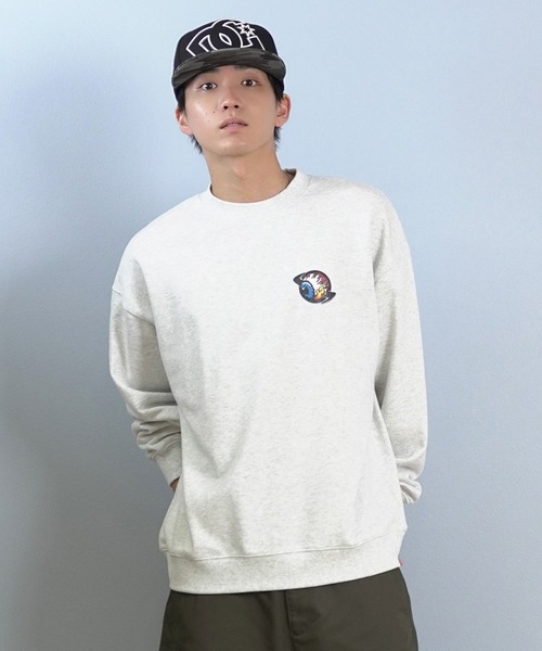 lost(ロスト)の「【限定】lost/ロスト トレーナー/スウェット バックプリント L25F-1103(スウェット・メンズ・グレー/ブラック/ブルーグレー・M/L/XL)」の14枚目の写真