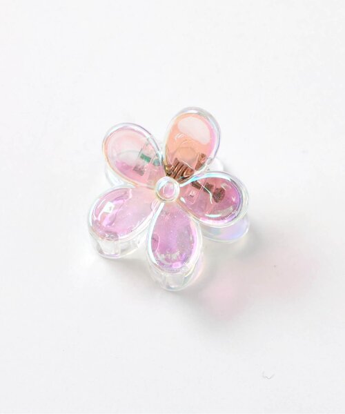 apres les cours（アプレレクール）の「リボン・お花クリアヘアクリップ2個セット（その他ヘアアクセサリー・キッズ・その他11/その他12・FREE）」の5枚目の写真