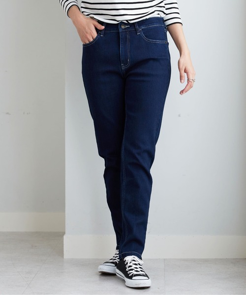 BELLUNA PLUS（ベルーナ）の「やわらかストレッチデニムスリムパンツ７３（その他パンツ・レディース・ネイビー/ライトブルー/ブルー・LARGE/SMALL/X-LARGE/MEDIUM）」の11枚目の写真