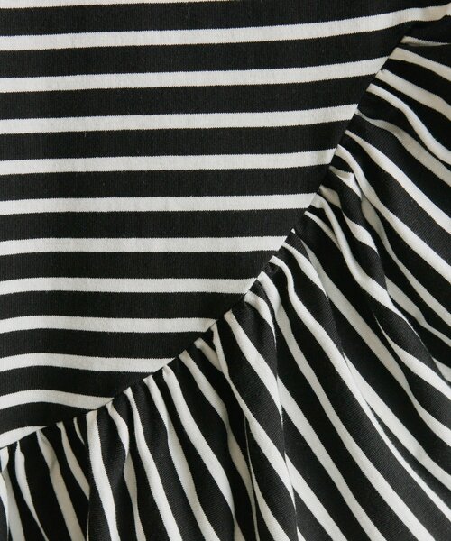 ear PAPILLONNER（イアパピヨネ）の「フリルトップス【SUM1 STYLE】（Tシャツ/カットソー・レディース・ブラック・FREE）」の11枚目の写真