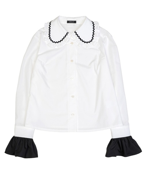 MILK（ミルク）の「Amie ブラウス（シャツ/ブラウス・レディース・A/B・FREE）」の5枚目の写真