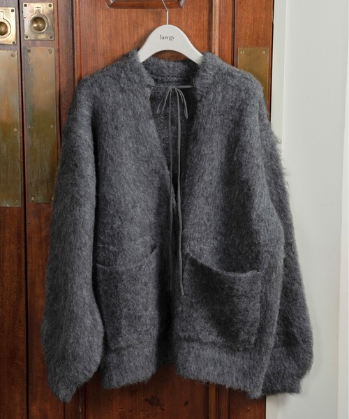 fluffy soft touch knit cardigan / フラッフィーソフトタッチニット