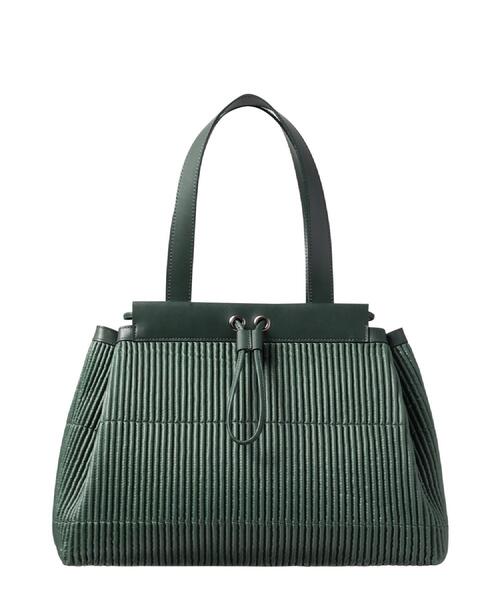 HIROKO HAYASHI(ヒロコハヤシ)の「MONTE(モンテ)トートバッグ(トートバッグ・レディース・ネイビー/ブラック/グリーン系その他5・00)」の4枚目の写真