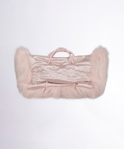 Fluffy Slouch Satin Bag（ショルダーバッグ）｜SCULPTOR