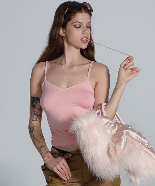 Fluffy Slouch Satin Bag（ショルダーバッグ）｜SCULPTOR（スカルプ