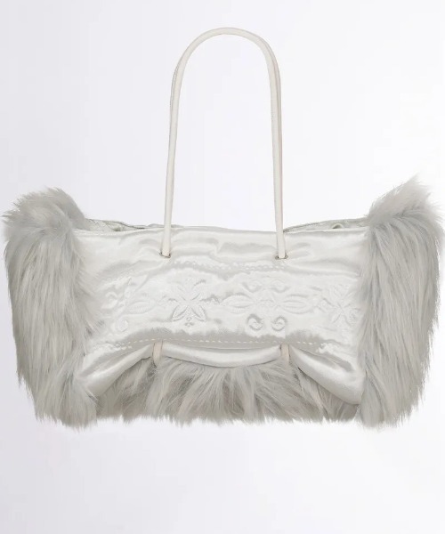 sculptor ホワイト ショルダーバッグ SCULPTOR（スカルプター）の「Big Big Bag/ビッグビッグバッグ