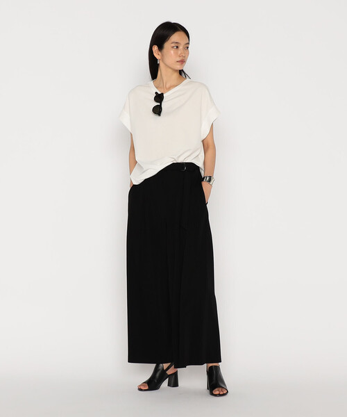 Gabardine K.T(ギャバジンケーティー)の「モックロディ ゆったりプルオーバー(Tシャツ/カットソー・レディース・ホワイト・9号)」の16枚目の写真