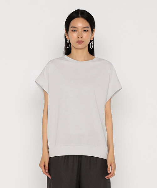 Gabardine K.T(ギャバジンケーティー)の「モックロディ ゆったりプルオーバー(Tシャツ/カットソー・レディース・ホワイト・9号)」の9枚目の写真