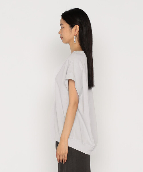 Gabardine K.T(ギャバジンケーティー)の「モックロディ ゆったりプルオーバー(Tシャツ/カットソー・レディース・ホワイト・9号)」の10枚目の写真