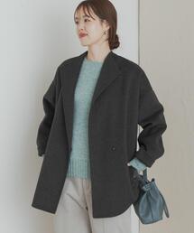 URBAN RESEARCH DOORS | ウールリバーミドルガウンコート(その他アウター)