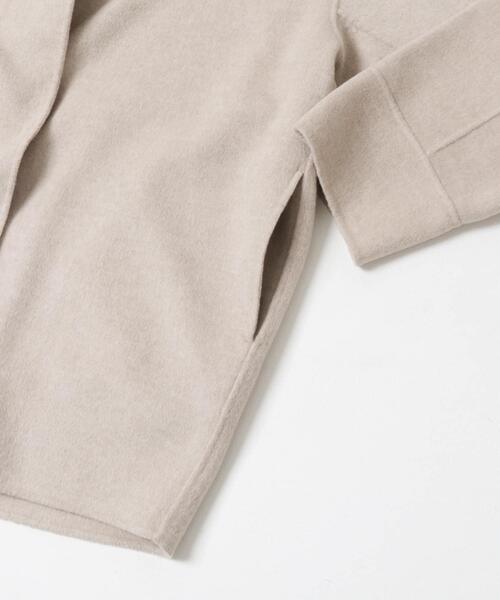 URBAN RESEARCH DOORS（アーバンリサーチドアーズ）の「ウールリバーミドルガウンコート（その他アウター・レディース・チャコールグレー/チェック/ベージュ系その他・MEDIUM）」の14枚目の写真