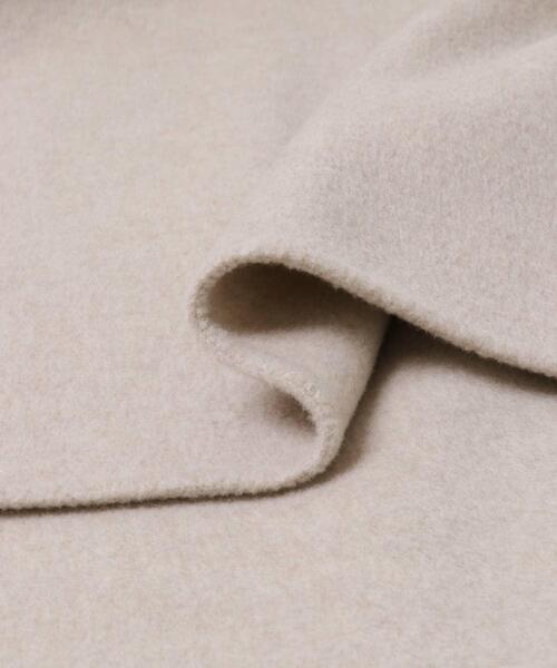 URBAN RESEARCH DOORS（アーバンリサーチドアーズ）の「ウールリバーミドルガウンコート（その他アウター・レディース・チャコールグレー/チェック/ベージュ系その他・MEDIUM）」の17枚目の写真