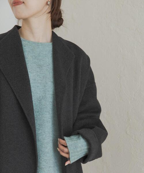 ウールリバーミドルガウンコート（その他アウター）｜URBAN RESEARCH