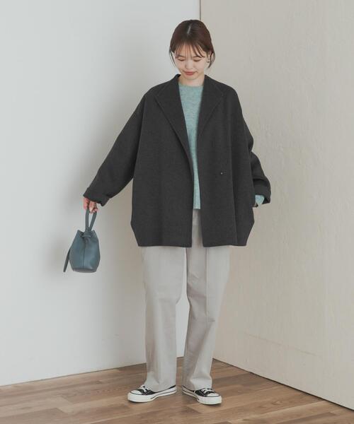 ウールリバーミドルガウンコート（その他アウター）｜URBAN RESEARCH