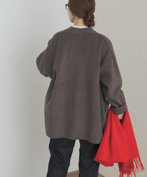 ウールリバーミドルガウンコート（その他アウター）｜URBAN