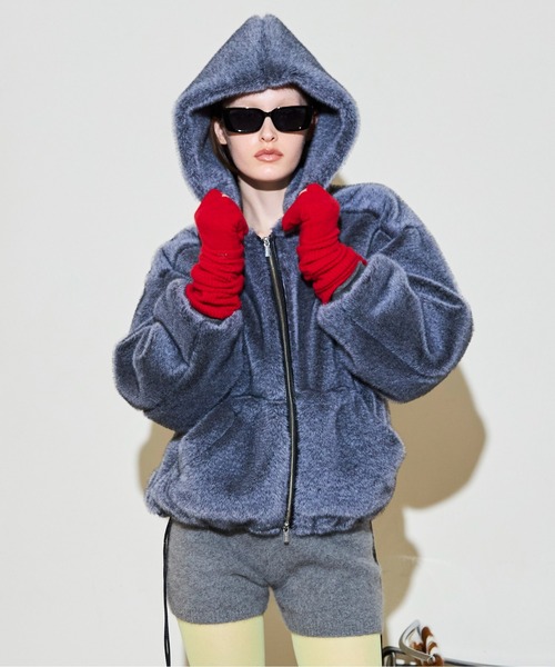 Fur Hoodie / ファーフーディ（ブルゾン）｜MAISON SPECIAL（メゾン