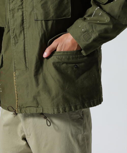 AVIREX(アヴィレックス)の「WASHED M-65 EMB CUSTOM JACKET / ウォッシュド M-65 エンブロイダリー カスタム ジャケット / AVIREX / アヴィレックス(ミリタリージャケット・メンズ・オリーブ系・L/2XL/M/XL)」の10枚目の写真